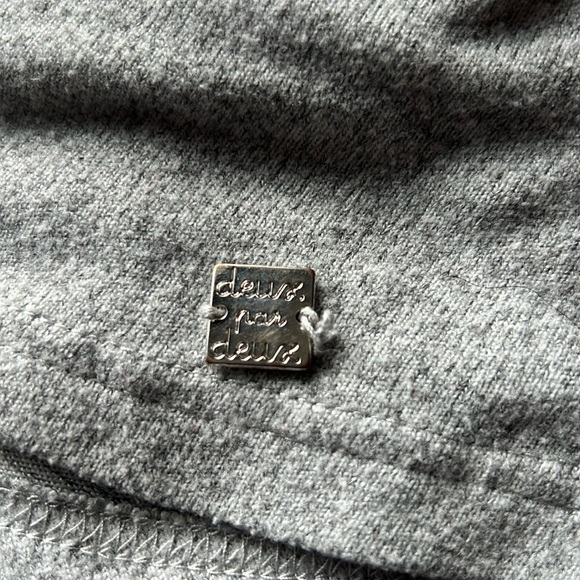 Girls Cowl Neck Dress with striped sleeves and face - Picture 7 of 7